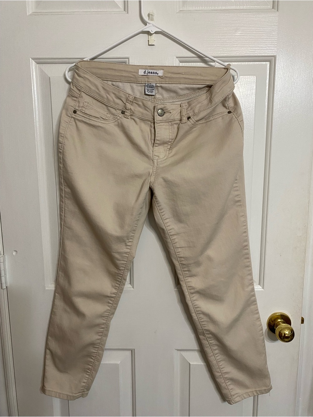 d. jeans Beige Kids Twill Pants